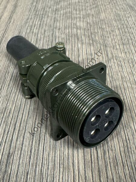 HZ CONNECTORS MS3100F 22-22S 4 Pin Karşıt Kablo Tipi Dişi Askeri Konnektör