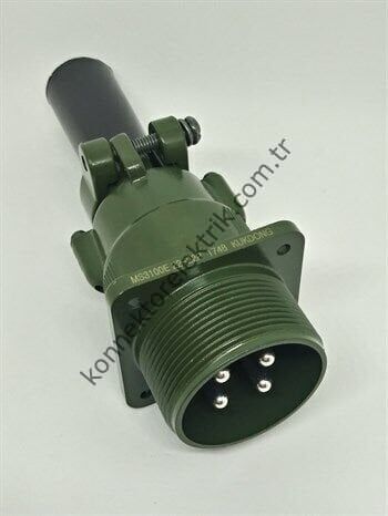 MS3100E 22-22P Karşıt Tip Askeri Konnektör