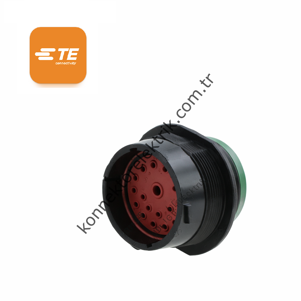 TE CONNECTIVITY HDP24-24-18PN 18 Pin (14+3+1) Panel Tipi Erkek Konnektör