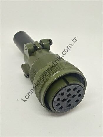 KUKDONG MS3106F 22-19S 14 Pin Metal Kasa Kablo Tipi Askeri Konnektör