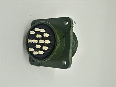 KUKDONG MS3102E 22-19S 14 Pin Metal Kasa Panel Tipi Dişi Askeri Konnektör