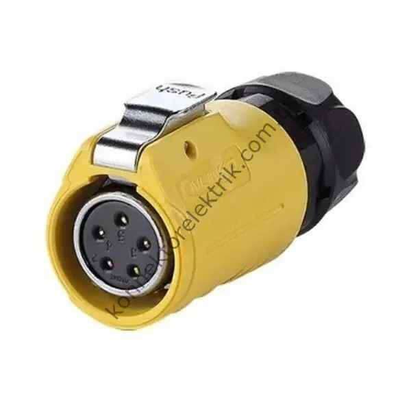 CNLINKO LP-20-J05PE-01-021 5 Pin IP67 Plastik Kasa Kablo Tipi Dişi Su Geçirmez Konnektör