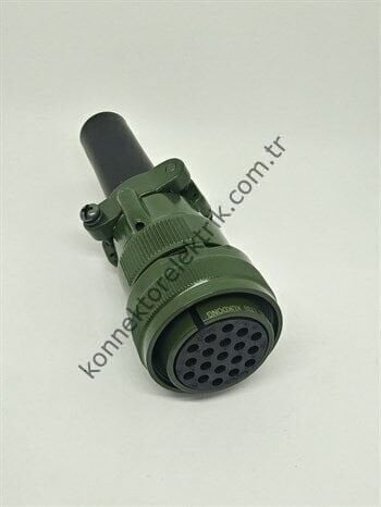 HZ CONNECTORS MS3106F 22-14S 19 Pin Kablo Tipi Dişi Askeri Konnektör