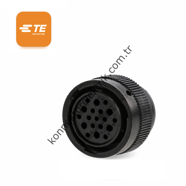 TE CONNECTIVITY HDP26-24-19SE 19 Pin (13+6) Kablo Tipi Dişi Konnektör