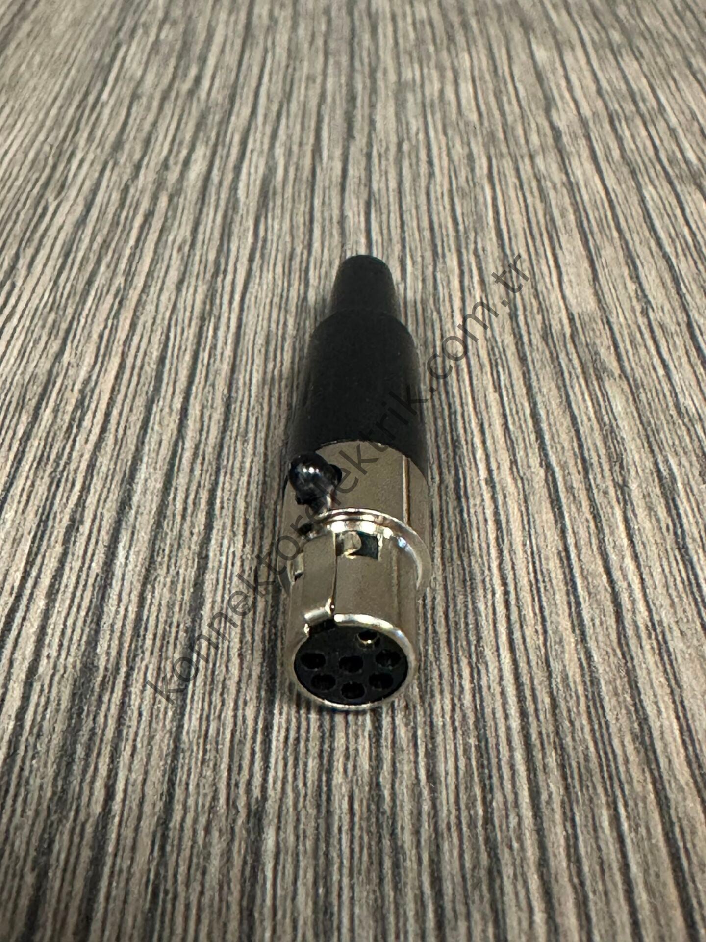 HZ CONNECTORS Mini XLR 7 Pin Metal Kasa Kablo Tipi Dişi Konnektör