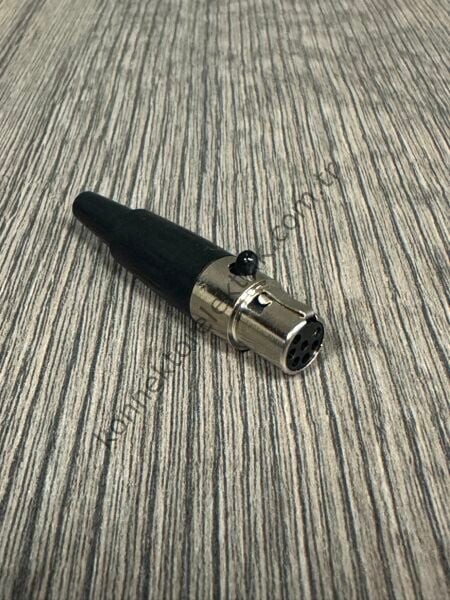 HZ CONNECTORS Mini XLR 7 Pin Metal Kasa Kablo Tipi Dişi Konnektör