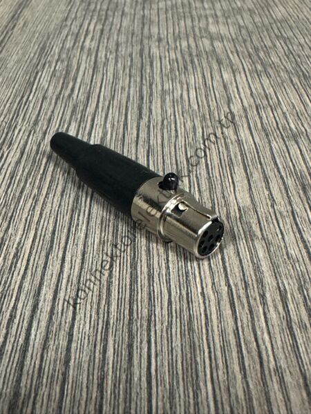 HZ CONNECTORS Mini-XLR 7 Pin Metal Kasa Kablo Tipi Dişi Konnektör