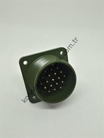 HZ CONNECTORS MS3102E 22-14P 19 Pin Panel Tipi Erkek Askeri Konnektör