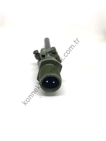 KUKDONG MS3101F 10SL-4P 2 Pin Metal Kasa Karşıt Kablo Tipi Erkek Askeri Konnektör