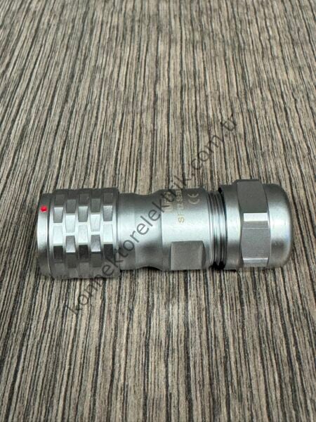 WEIPU SF1210/S4 4 Pin IP67 Metal Kasa Kablo Tipi Dişi Su Geçirmez Konnektör