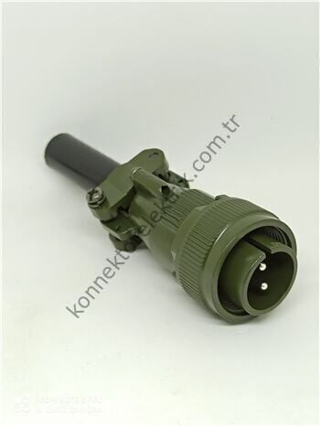 KUKDONG MS3106F 16-11P 2 Pin Metal Kasa Kablo Tipi Erkek Askeri Konnektör