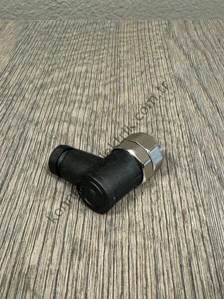 HZ CONNECTORS M12 5 Pin Plastik Kasa  90° Açılı Kablo Tipi Erkek Endüstriyel Konnektör