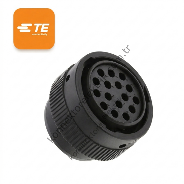 HDP26-24-16SE 16 PİNLİ KABLO TİPİ DİŞİ KONNEKTÖR