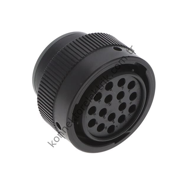 HDP26-24-16SE 16 PİNLİ KABLO TİPİ DİŞİ KONNEKTÖR