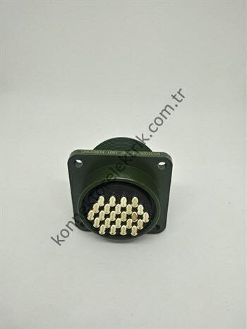 KUKDONG MS3102E 24-28P 24 Pin Metal Kasa Panel Tipi Erkek Askeri Konnektör