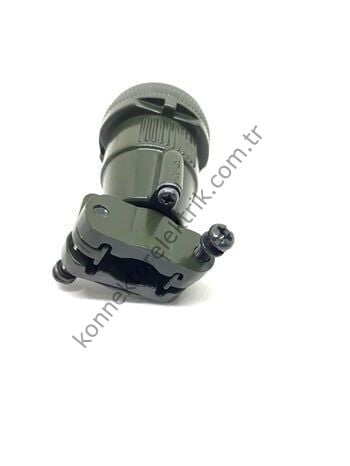 KUKDONG MS3106F 16S-1S 7 Pin Metal Kasa Kablo Tipi Dişi Askeri Konnektör