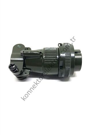 KUKDONG MS3106F 16S-1P 7 Pin Metal Kasa Kablo Tipi Erkek Askeri Konnektör