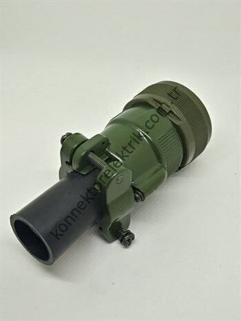 KUKDONG MS3106F 24-10P 7 Pin Metal Kasa Kablo Tipi Erkek Askeri Konnektör