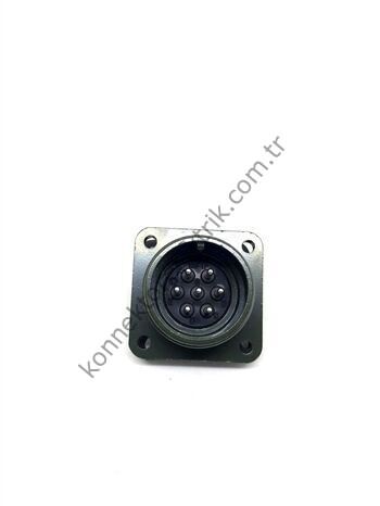 HZ CONNECTORS MS3102E 16S-1P 7 Pin Metal Kasa Panel Tipi Erkek Askeri Konnektör