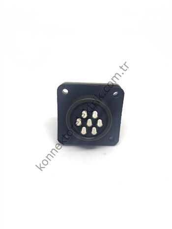 HZ CONNECTORS MS3102E 16S-1S 7 Pin Metal Kasa Panel Tipi Dişi Askeri Konnektör