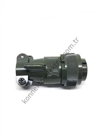 KUKDONG MS3106F 18-3S 2 Pin Metal Kasa Kablo Tipi Dişi Askeri Konnektör