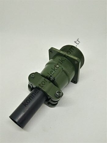 KUKDONG MS3100E 24-11P 9 Pin (6+3) Metal Kasa Karşıt Kablo Tipi Erkek Askeri Konnektör