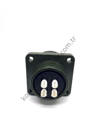 HZ CONNECTORS MS3102E 18-10P 4 Pin Metal Kasa Panel Tipi Erkek Askeri Konnektör