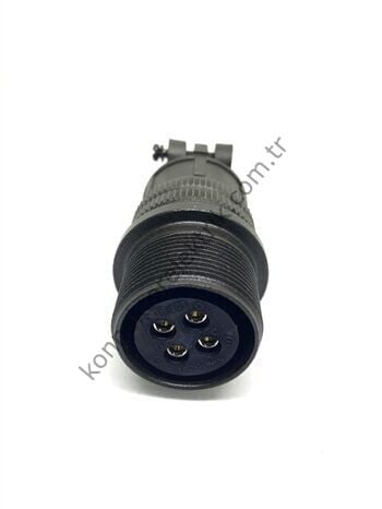 HZ CONNECTORS MS3101F 18-10S 4 Pin Karşıt Kablo Tipi Dişi Askeri Konnektör