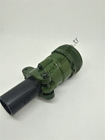 KUKDONG MS3106F 24-2S 7 Pin Metal Kasa Kablo Tipi Dişi Askeri Konnektör
