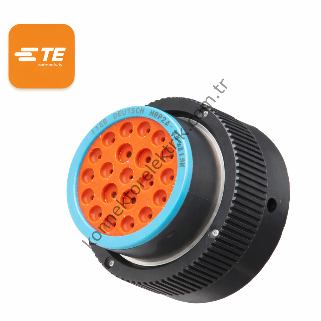 HDP26-24-21SE 21(17+4) PİNLİ KABLO TİPİ DİŞİ KONNEKTÖR