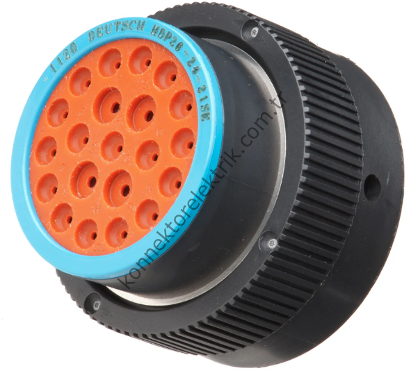 HDP26-24-21SE 21(17+4) PİNLİ KABLO TİPİ DİŞİ KONNEKTÖR