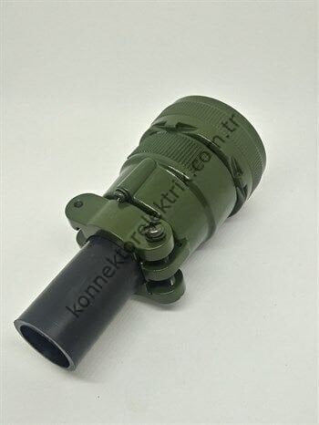 KUKDONG MS3106F 28-51S 12 Pin Metal Kasa Kablo Tipi Dişi Askeri Konnektör