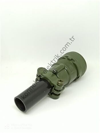 KUKDONG MS3106F 20-3S 3 Pin Metal Kasa Kablo Tipi Dişi Askeri Konnektör