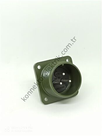 MS3102E 20-3P Panel Tipi Askeri Konnektör