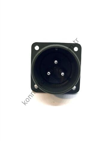 KUKDONG MS3102E 20-3P 3 Pin Metal Kasa Panel Tipi Erkek Askeri Konnektör