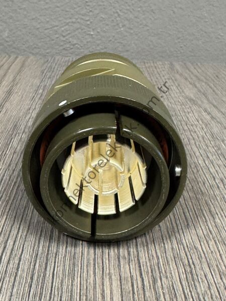 HZ CONNECTORS VG96929G32FN 425A 1 Pin Metal Kasa Kablo Tipi Erkek Askeri Konnektör