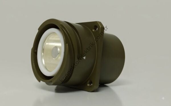 HZ CONNECTORS VG96929A132ZN 425A 1 Pin Metal Kasa Panel Tipi Erkek Askeri Konnektör