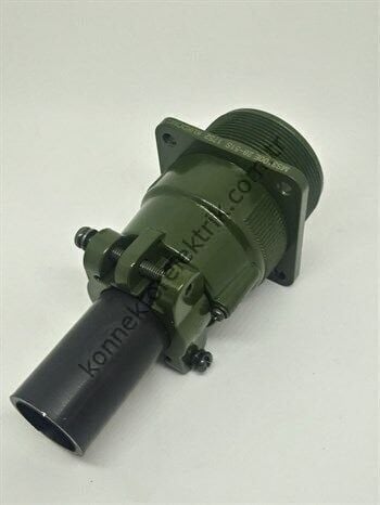KUKDONG MS3100E 28-51S 12 Pin Metal Kasa Karşıt Kablo Tipi Dişi Askeri Konnektör