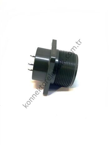 KUKDONG MS3102E 20-17P 6 Pin (5+1) Metal Kasa Panel Tipi Erkek Askeri Konnektör