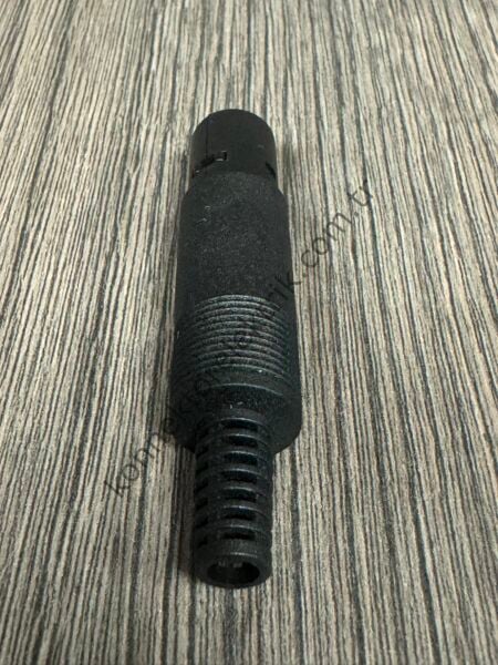 HZ CONNECTORS Mini-DIN 6 Pin Plastik Kasa Kablo Tipi Dişi Konnektör