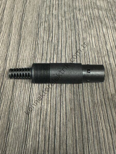 HZ CONNECTORS Mini-DIN 6 Pin Plastik Kasa Kablo Tipi Dişi Konnektör