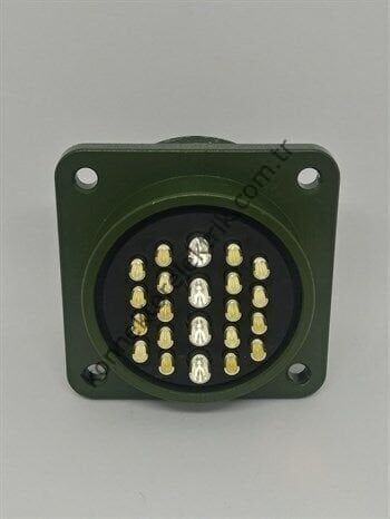 HZ CONNECTORS MS3102E 28-11P 22 Pin (18+4) Panel Tipi Erkek Askeri Konnektör