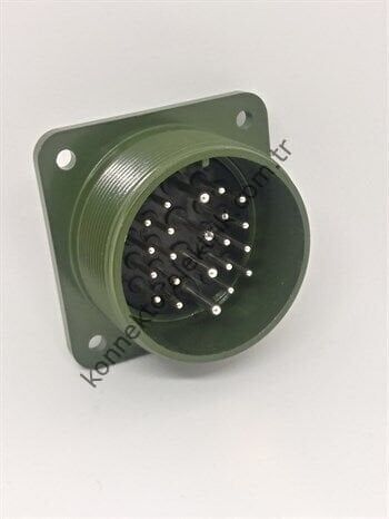 HZ CONNECTORS MS3102E 28-11P 22 Pin (18+4) Panel Tipi Erkek Askeri Konnektör