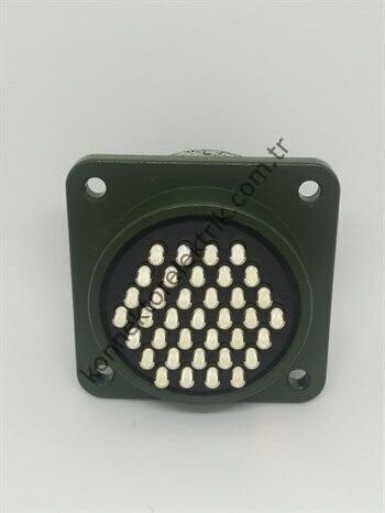 HZ CONNECTORS MS3102E 28-21S 37 Pin Metal Kasa Panel Tipi Dişi Askeri Konnektör