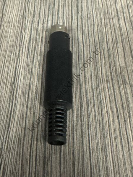 HZ CONNECTORS Mini-DIN 4 Pin Plastik Kasa Kablo Tipi Erkek Konnektör