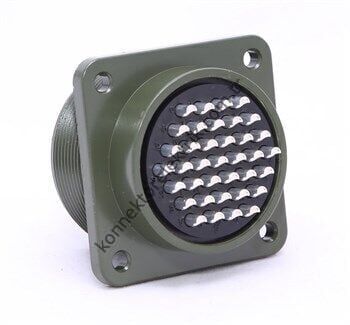 HZ CONNECTORS MS3102E 28-21P 37 Pin Panel Tipi Erkek Askeri Konnektör