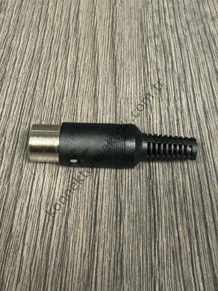 HZ CONNECTORS DIN 8 Pin Plastik Kasa Kablo Tipi Erkek Konnektör