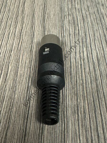 HZ CONNECTORS DIN 8 Pin Plastik Kasa Kablo Tipi Erkek Konnektör
