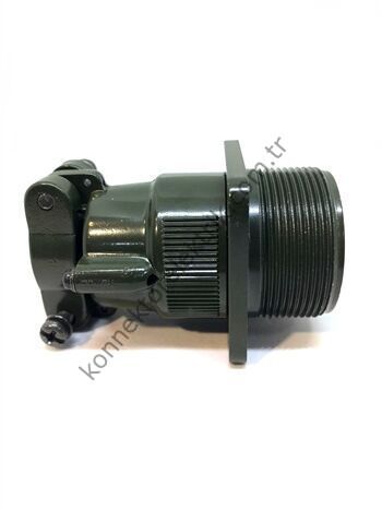 KUKDONG MS3100F 22-14S 19 Pin Metal Kasa Karşıt Kablo Tipi Dişi Askeri Konnektör