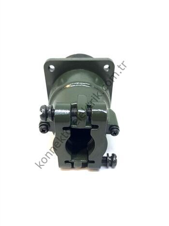KUKDONG MS3100F 22-14P 19 Pin Metal Kasa Karşıt Kablo Tipi Erkek Askeri Konnektör